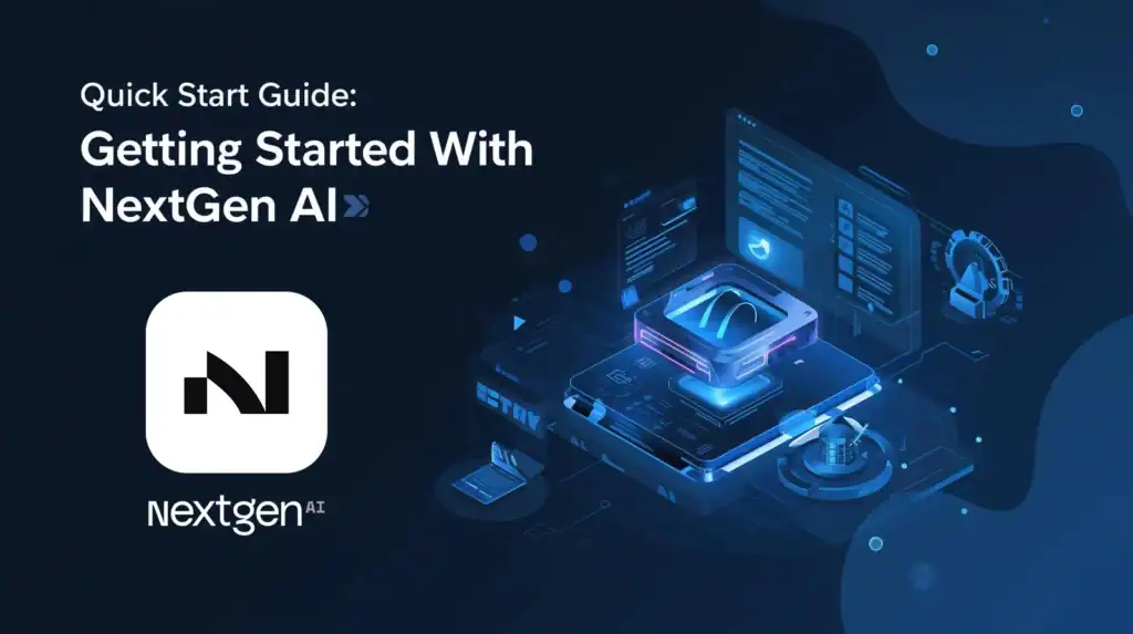 Quick Start Guide: Getting Started With NextGen AI